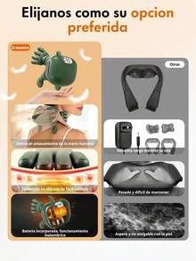 ONEEKA Neck Massager - Green - View 7