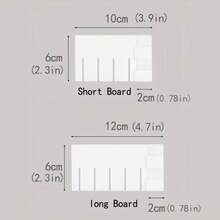 5/10pcs Adjustable Drawer Dividers, Cabinet Drawer Partition Boards, Underwear, Socks Organizer, Convenient, Keep Organized, Suitable For Closet, Kitchen, Vanity And Bedroom - Multicolor - View 4