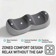 Bantal Peninggi Kaki - Bantalan Lutut Busa Memori, Dirancang untuk Punggung, Pinggul, dan Kaki, Membantu Meningkatkan Sirkulasi Darah - Beraneka warna - View 5