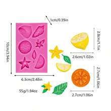 Realistic Fruit Cherry Lemon Orange Plaster Candle Silicone Mold - Artificial Fruit - View 2