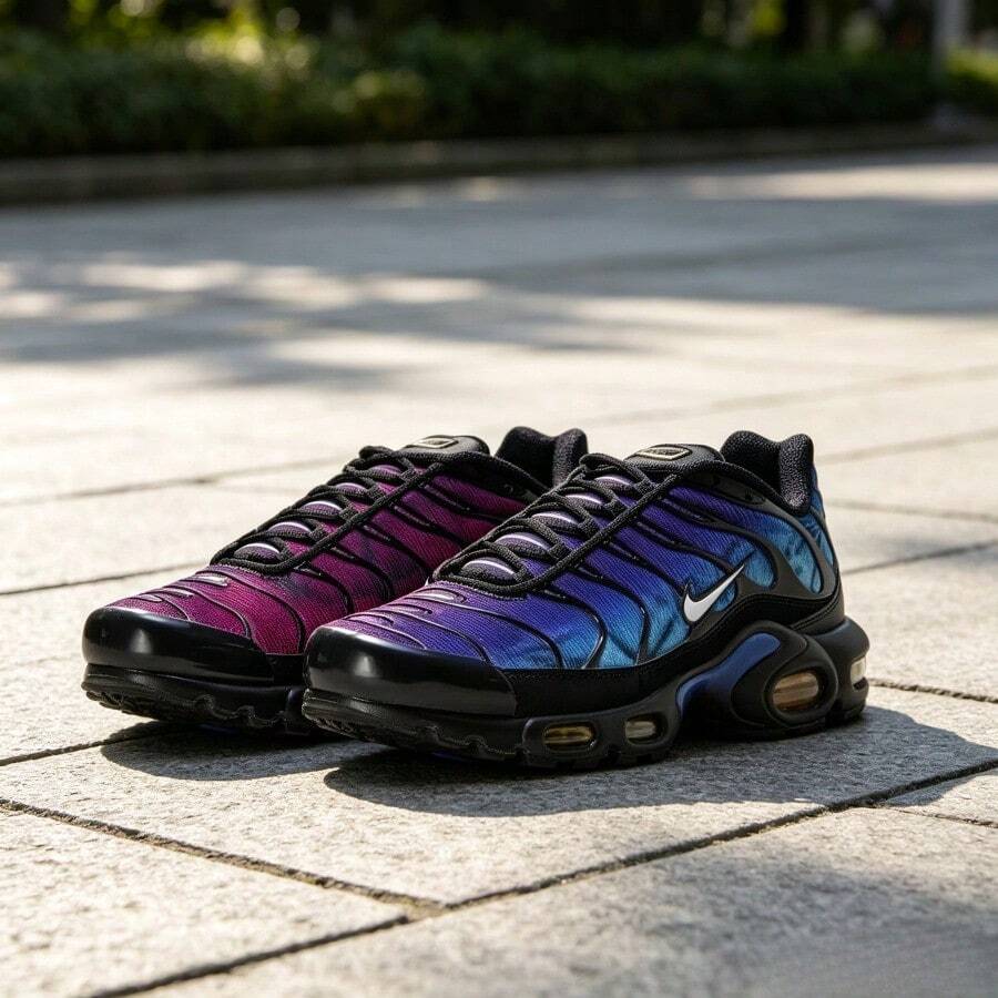 Nike Herr sportskor - Blå-violett - Visa 1