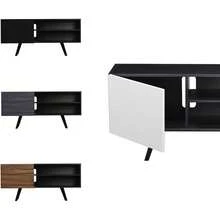 Television Stands & Entertainment Centers - Black and White - View 7
