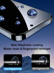 Mr. War Gorilla 5pcs Privacy Tempered Glass Screen Protector, Anti-Peeping Protects Your Privacy, Made Of Tempered Glass Material, High Hardness Anti-Scratch And Anti-Collision, Not Easily Broken, Clear Image Quality, Perfectly Fits Phone Case Compatible With IPhone Duo/18 Promax/18 Pro/17E/17 Pro Max/17 Pro/17Air/17/16 Pro Max/16 Pro/16 Plus/16/15 Pro Max/15 Pro/15 Plus/15/14/13/12 And Other Models. - Black - View 8