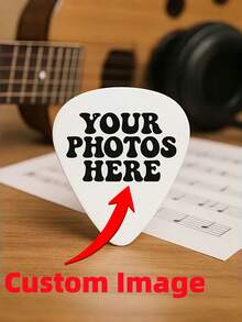 10 buah pick gitar dua sisi yang dapat disesuaikan dan dipersonalisasi, mendukung pengunggahan gambar khusus, ketebalan 0,81 mm, cocok untuk gitar akustik dan elektrik, hadiah unik untuk pecinta musik, sempurna untuk latihan sehari-hari. - MultiWarna - View 1