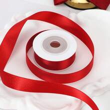 5 Rolls/3 Rolls/1 Roll Double-Sided Gold Thread Ribbon, High-End Gift Wrapping Satin Ribbon, Christmas Ribbon Bows, Cake And Flower Packaging, Christmas Tree And Wreath Decoration, Handmade DIY Accessories Ribbon, Mall And Party Atmosphere Decoration Ribbon - View 7