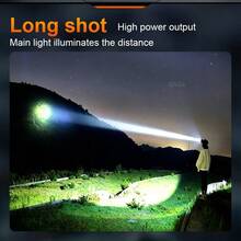 New High Brightness IR Sensor LED Headlamp USB Rechargeable Headlight Waterproof For Fishing Camping Hiking Outdoor Lighting - Headlamp - View 11