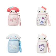 Miniso Botol Air Dingin Mini Bentuk Puding Lucu Karakter Sanrio 250ml,  /  / , Gelas Perjalanan Portabel dengan Tutup Karakter & Tali Gantungan (1 buah) - MultiWarna - View 9
