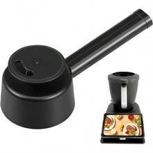 Steam Diverter Compatible With Thermomix TM7 | 360° Rotating Steam Deflector, Heat-Resistant & Condensation-Reducing, Dishwasher , Plastic Kitchen Accessory For Cabinet And Wall Protection - Black - View 12