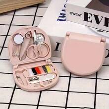 Mini Sewing Tool Kit - Emergency Travel Repair Set, Fashionable Color Portable Sewing Kit, Sewing Tool Bag, Durable And Rust-Resistant, Suitable For Home Clothing Repair, Fabric Craft Handmade Sewing Including Thread, Needle And Scissors, Ideal For Beginners, Camping And Daily Use - Multiple Styles - View 3