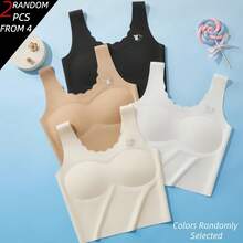 3pcs Random Assortment Teen Girls Underwear, Comfortable & Minimalist Bra For Outdoor, Home, Sports, Party, Casual Wear, Suitable For Middle School And High School Students - Multicolor - View 10