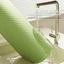 New Silicone Draining Mat, Multi-Functional Heat-Resistant Mat, Enlarged And Thickened Non-Slip Kitchen And Dining Table Mat, Baby- Draining Mat - View 10