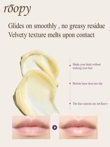 Roopy Fragrant Plant Extract Intensive Moisturising Lip Balm Hydrating And Moisturizing, Relieves Dry Lips, Gentle And Portable Compact, Suitable For Autumn And Winter - First Bloom Berries - View 6