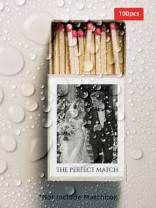 1/20/60/100pcs Customizable Matchbox Stickers, Personalized Text Waterproof PVC Stickers, Multiple Sizes, Perfect For Gift Packaging, Gift Box Sealing, Desktop Decor, Gift Decoration, Ideal For Friends, Lovers, Customers, Collectors, Suitable For Weddings, Christmas, Outdoor Dinners, Anniversary Parties, Events - Multicolor - View 11