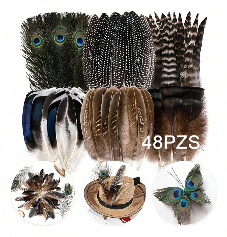 Hat Accessories - Dark Green - View 1