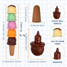 5 Warna 1 buah Stabilo Motif Es Krim, Kerang, dan Hati yang Lucu untuk Menandai Poin Penting dan Menggambar, Cocok untuk Perlengkapan Belajar Siswa, Dapat Digunakan untuk Mencoret-coret, Mewarnai, Menulis Jurnal, Menandai dan Menulis, Perlengkapan Sekolah Penting untuk Siswa - A - View 8