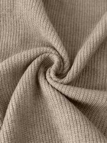 Men's Autumn/Winter Fashion Double Zipper Design Cardigan Knit Sweater - Camel - View 8