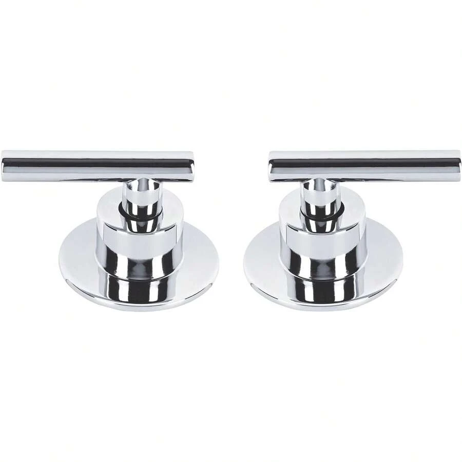 Fixed Showerheads - D2--plated Handwheel 2pcs - View 1