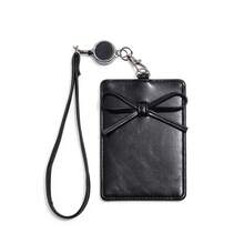 EIGIIS Star Pattern ID Card Holder With Retractable Reel, Vertical Work Commute Office Badge Holder, Unisex Lanyard Wallet - Multicolor - View 10