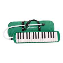 Melódica Bamboo Bm-32-bk Color Negro - Verde - Ver 1