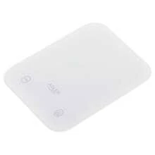 Adler ميزان مطبخ، ميزان مطبخ رقمي مع شاشة LED، ميزان منصة زجاجية - سعة 10 كجم، LED عالي التباين، زجاج مقسى، وظيفة التصفير، أبيض - ميزان مطبخ - مشاهدة 4