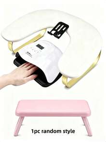 Nail Armrest With Bottom Nail Armrest And Adjustable Phone Clip, Nail Table For Two Hands, Suitable For Home And Nail Salon - Multicolor - View 10
