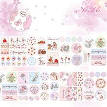 1pc Fairy Tale Sweet Box Series PET Glitter Die-Cut Fairy Tale Character Decorative Washi Tape For Scrapbooking - Multicolor - View 18