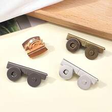 4/8Pairs Magnetic Clasp Invisible Seamless Buckle, Metal Snap Button For Handbag, Wallet Decoration DIY Craft Accessories, Suitable For Bags, Jewelry Boxes And More - Multicolor - View 6