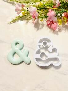 Bubble Symbol Clay Cutting Mold, Cute Acrylic Polymer Clay Cutter, DIY Earring Making Hollow Accessories - White - View 4