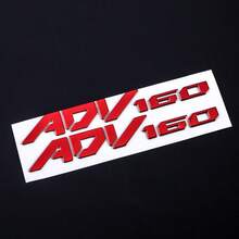 1Pair Motorcycle Soft Sticker Decals Logo For ADV 160 - A - View 10