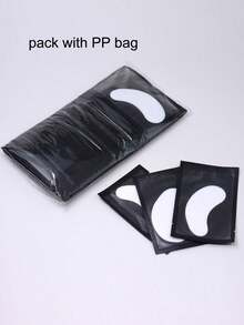 Hydrogel Eyelash Extension Patches Professional Under Eye Pads Eyelash Extension Stickers Eyelid Pads Makeup Tools - Black - View 5
