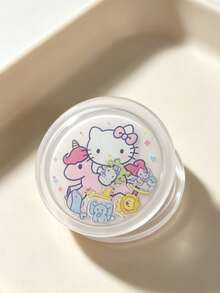 SANRIO 1pc Multi-Functional Dessert Cartoon Printed Acrylic Airbag Phone Grip, Multiple Sweet Kitten & Bunny Patterns, Clear Acrylic Material, Foldable & Retractable Airbag, Self-Adhesive Sticker For Phone Back, Support Horizontal & Vertical Video Playback, With Stand, Finger Grip & Anti-Drop Functions, Creative Holiday Birthday Gift, Unisex, Top Choice For Daily Use & Gifting - Multicolor - View 7