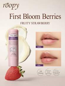 Roopy Fragrant Plant Extract Intensive Moisturising Lip Balm Hydrating And Moisturizing, Relieves Dry Lips, Gentle And Portable Compact, Suitable For Autumn And Winter - First Bloom Berries - View 1
