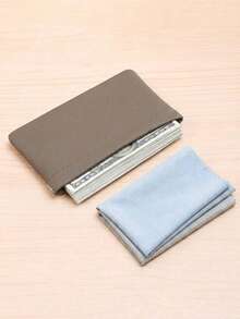 Dompet Panjang Penutup Otomatis Tempat Paspor dan Dokumen Penyimpanan Kabel Data Earphone Tas Penyimpanan Uang Tunai Tas Kosmetik Aksesori Esensial Liburan dan Perjalanan - MultiWarna - View 11