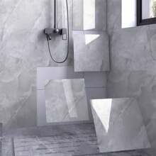 10/30pcs Faux Ceramic Floor Tile Stickers, Easy To Clean, Suitable For Room Decor Bathroom Floor Stickers, Kitchen, Bedroom, Office, Studio, Vinyl Wallpaper Removable And Repositionable, Kitchen Decor Halloween Decor - Piece By Piece - View 7
