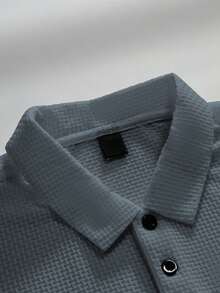 Men Polo Shirts - Grey - View 6