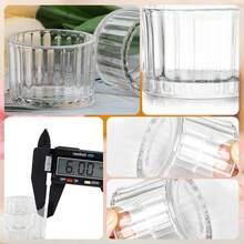 12-Piece Set Of Retro-Style Glass Tea Light Holders, Ideal As Table Decoration For Weddings, Anniversaries, Birthdays, And Holidays - 12 Pieces - View 6