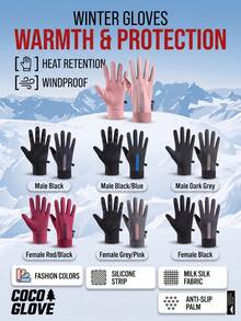 Winter Fishing Gloves, Gift For Boyfriend - Multicolor - View 8