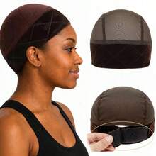 Women's Wig Cap | Skin-Friendly Short Hook 2-In-1 Modal Wig Cap, Non-Slip Velvet Wig Band, Breathable Glue-Free Wig Band, Halloween - View 10