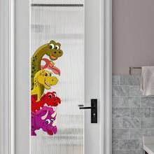 1pc Cartoon Dinosaur Pattern Wall Sticker, Modern PVC Wall Decal For Home,Stickers,Wall Decal, Vinyl Decal For Home Decorations,Spring Decoration Items Refresh Your Home,Rama Decoration Stickers Gifts Birthday Graduation - 1PC - View 2