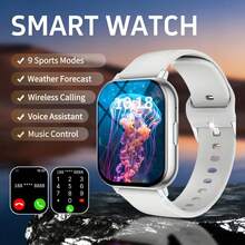 1.83 Inch Unisex Casual Sports Square Smart Watch, Supports Calls, Message Notifications, Step Counting, Multiple Sports Modes, Music Remote Control And Customizable Watch Faces - View 13