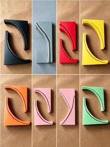 [Ideal Gift]Desktop Mini Background Stand, Photo Background Paper Clip, Suitable For Product Photography, Handmade Studio Use, Small Photo Background Stand, Suitable For Shooting Small Objects And Handicrafts, Surprise Gift For Photography Enthusiasts - New Model - View 6