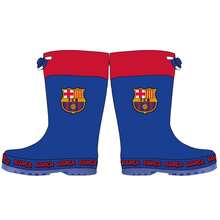 FC Barcelona Rain Boots For Boys And Girls, Size 32, Non-Slip Sole And Easy To Clean - Navy Blue - View 1