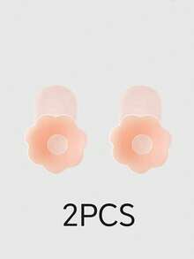 2/6/12pcs Pull-Up Silicone Nipple Covers, Adhesive Nipple Covers, Suitable For Low-Cut Dresses, Weddings, Parties, Balls - Multicolor - View 14