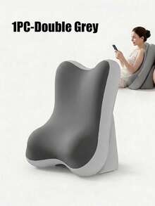 Adjustable & Detachable Ergonomic Memory Foam Wedge Pillow With Back Support, Leg Elevation Pillow For Bed, Sofa, Reading, Travel, Bedroom Essential, All-Day Relaxation - Multiple Styles - View 18