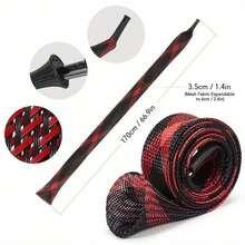 1pc Woven Mesh Fishing Rod Protective Sleeve, Elastic Stretch Fishing Rod Cover, Anti-Scratch Fishing Rod Sleeve, Fishing Rod Storage Sleeve, Fishing Gear Protection Accessory, Suitable For Sea Fishing, Freshwater Fishing, Lure Rod, Spinning Rod And Outdoor Fishing Equipment Storage - Multicolor - View 3