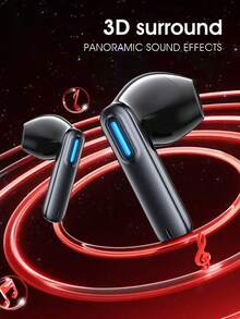 Acer OHR800 Gaming Semi-In-Ear Wireless Bluetooth Earbuds, Low Latency, Comfortable For Long Wear, Bluetooth 6.0, HD Calls, Sensitive Touch Control, 3D Stereo, Suitable For Mobile Games And Daily Use, Compatible With IOS/Android - View 9