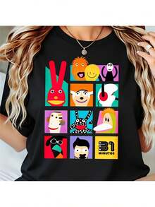 Women T-Shirts - Black - View 1