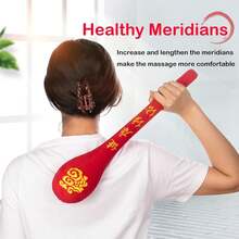 Health Massage Percussion Gua Sha Stick For Shoulder And Back, Handheld Massage Hammer, Cotton Acupoint Body Hammer, Used To Promote Blood Circulation In Back, Shoulders, Neck, Arms And Legs - View 5