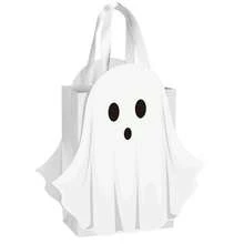 Halloween Candy Bag 2026 New Little Ghost Tote Bag Candy Pouch White Little Ghost Surprise Gift Bag Gift Box Halloween Essential - Ghost Candy Bag - View 3