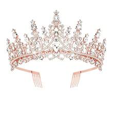 1 Set Birthday Ribbon Crown Set, Shiny Waistband, Sparkling Crystal Crown, Adult Women Birthday Gift, Suitable For Girls Birthday, Party Gift, The Best Gift For Her - Multicolor - View 9